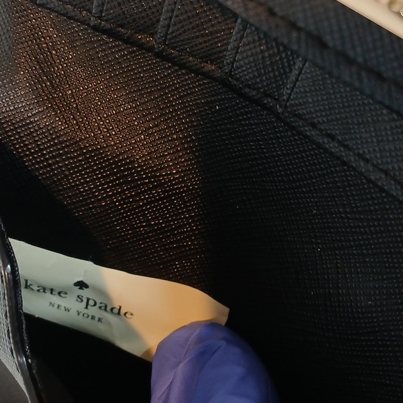 Kate Spade ♠️ Black Phone Wristlet - Picture 4 of 6